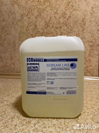 Жидкое средство для посудомоечных машин econobel