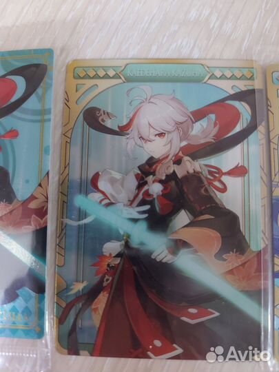 Коллекционные карточки Genshin Impact