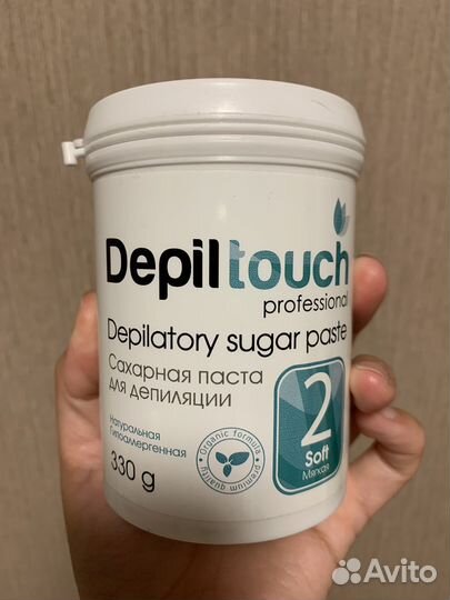 Сахарная паста для шугаринга depiltouch