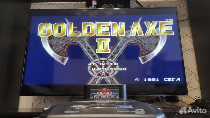 Флеш картридж чёрный sega MD V3 PRO 32Gb ultimate