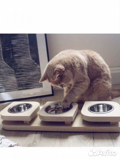 Миска Bedfor для кошек и собак Bloom Trio