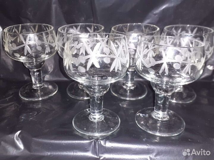 Набор ликерных рюмок СССР