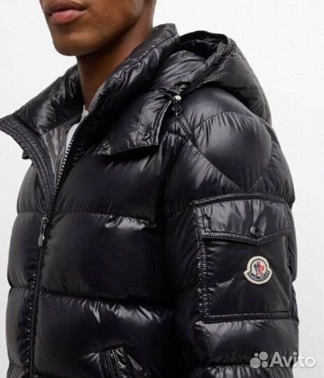 Пуховик Moncler Maya черный