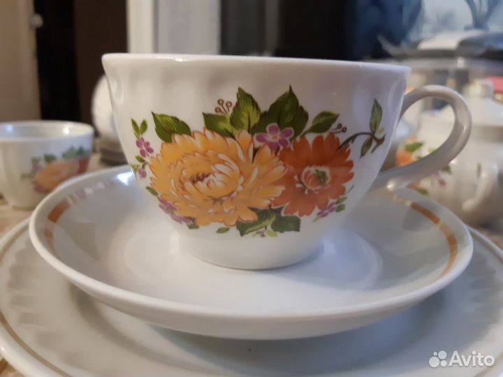 Сервиз чайный СССР