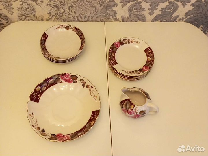 Набор столовой посуды фарфор