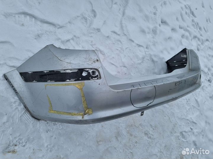 Бампер задний opel Astra H опель астра универсал