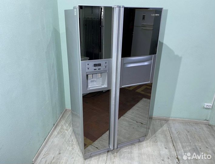 Холодильник samsung side by side зеркальный