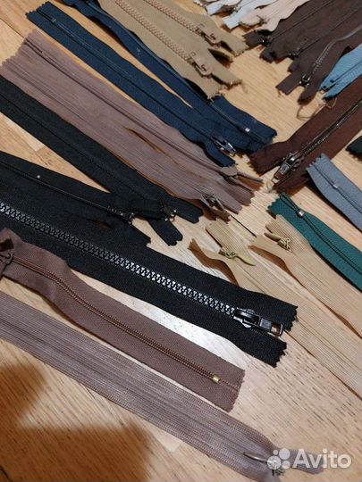 Молнии разные 35 шт