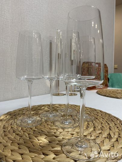 Бокалы для шампанского/Белого вина 6 штук