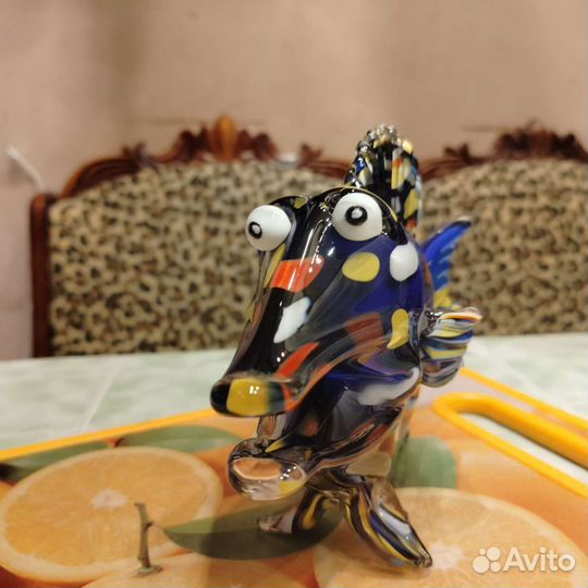 Декоративная рыба из стекла