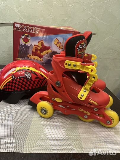 Детские ролики и защита