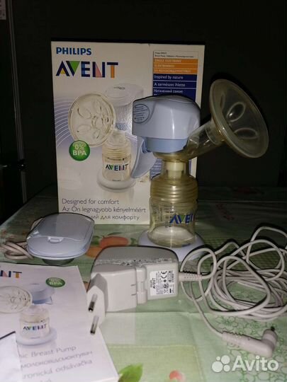 Молокоотсос электрический двойной