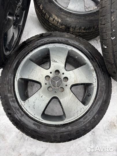 Литые диски r17 mersedes