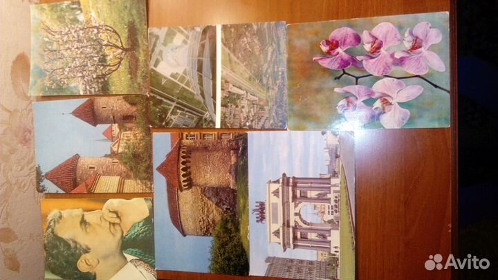 Открытки разные 1966,76,88гг.цена за шт