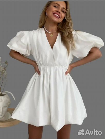 Платье летнее пышное