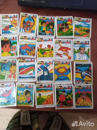 Вкладыши от жвачек