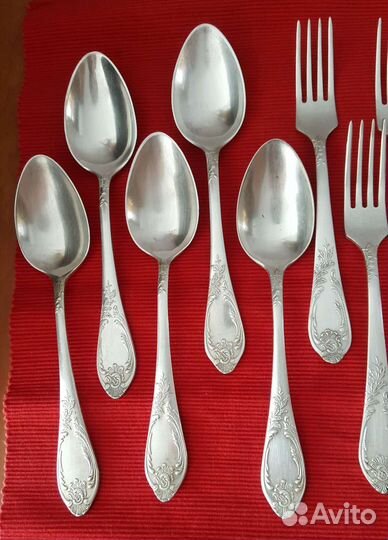 Ложки, вилки, ножи мнц. Винтаж СССР