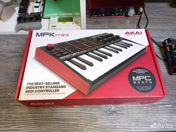 Midi-клавиши Akai pro mpk mini mk3