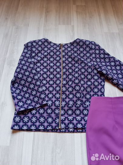 Костюм, платье, 44-46 р