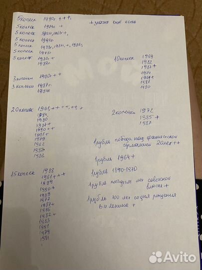 Копейки СССР