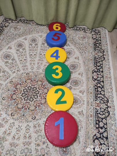 Игровые круглые модули для детей