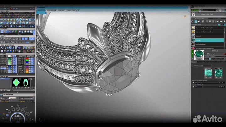 Курсы по моделированию ювелирных изделий в 3D