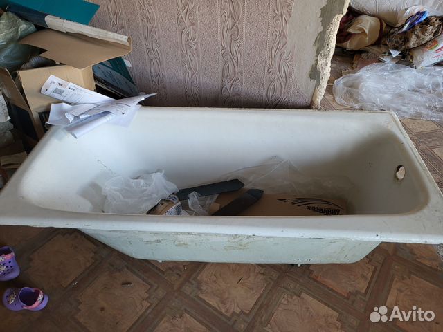 Отдам чугунную ванну купить в Челябинске | Товары для дома и дачи | Авито