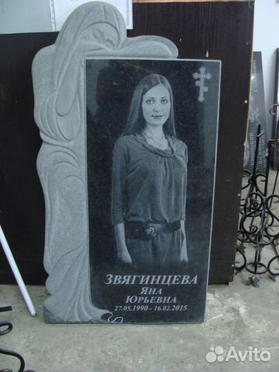 Ритуальные услуги, памятники из бетона и гранита