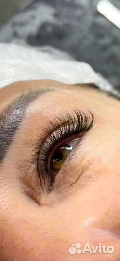 Наращивание ресниц на дому