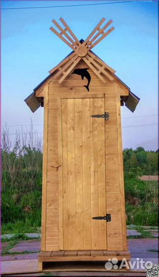 Уличный туалет с установкой TOP222