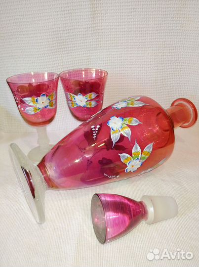 Винтаж - Винный набор Богемия