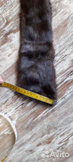 Меховой воротник норка