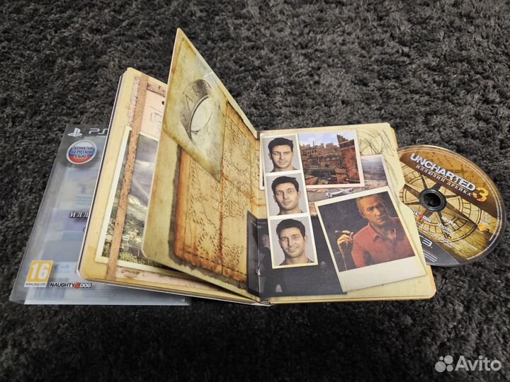 Uncharted 3 специальное издание ps3