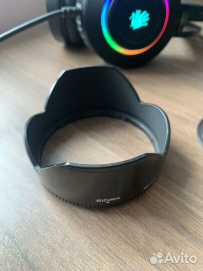 Задняя крышка Canon/бленда Sigma 50mm