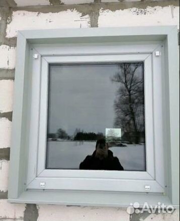 Окно простое в дачный дом