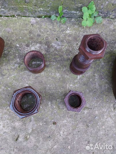 Муфты, сгоны, задвижки, вентили и прочее