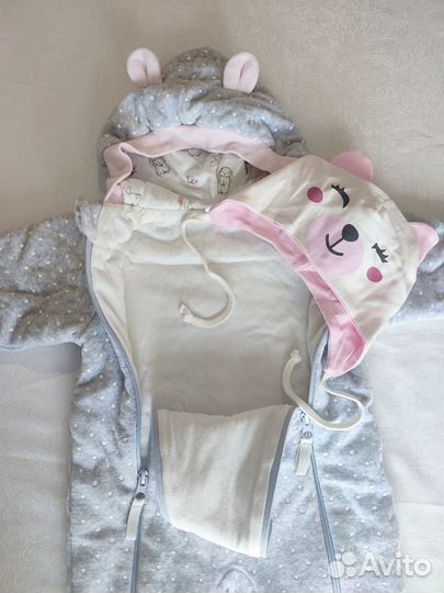 Комбинезон утепленный детский р.68