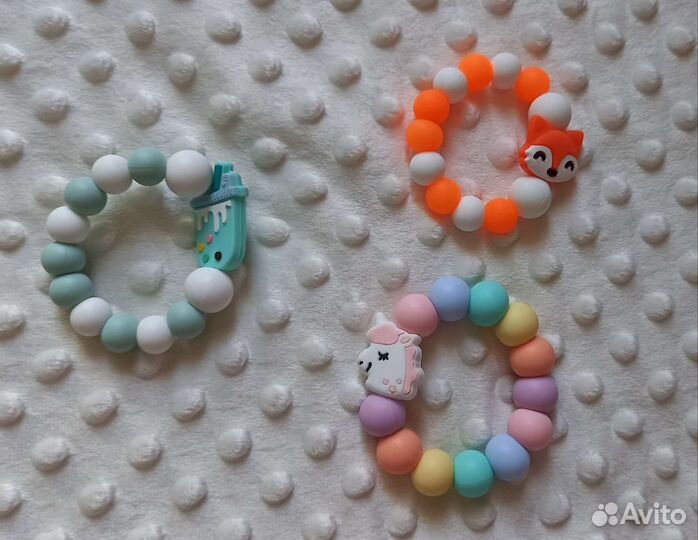 Силиконовый держатель для соски Грызунок