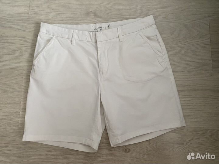 Женские белые шорты H&M 38 размер