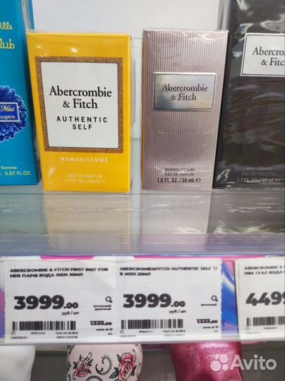 Парфюмерная вода abercrombie fitch 30 мл б/у