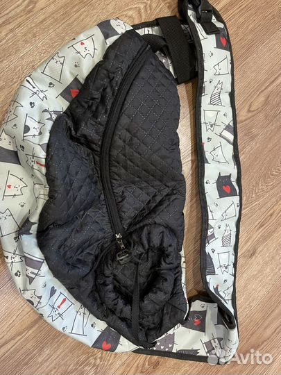 Слинг переноска для новорожденных