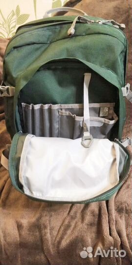 Рюкзак Jack Wolfskin Berkeley, зелёный, 35 литров