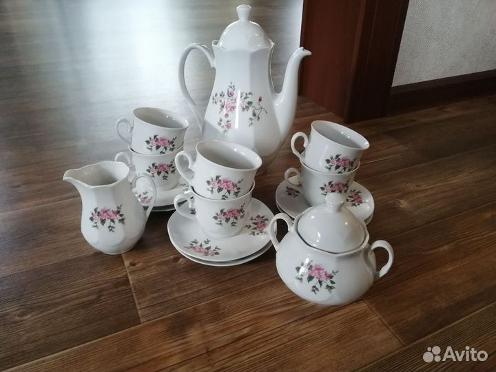 Чайно кофейный сервиз СССР