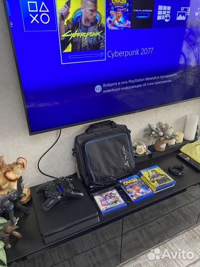 Жирный комплект Sony playstation 4 slim 1Tb 2208B