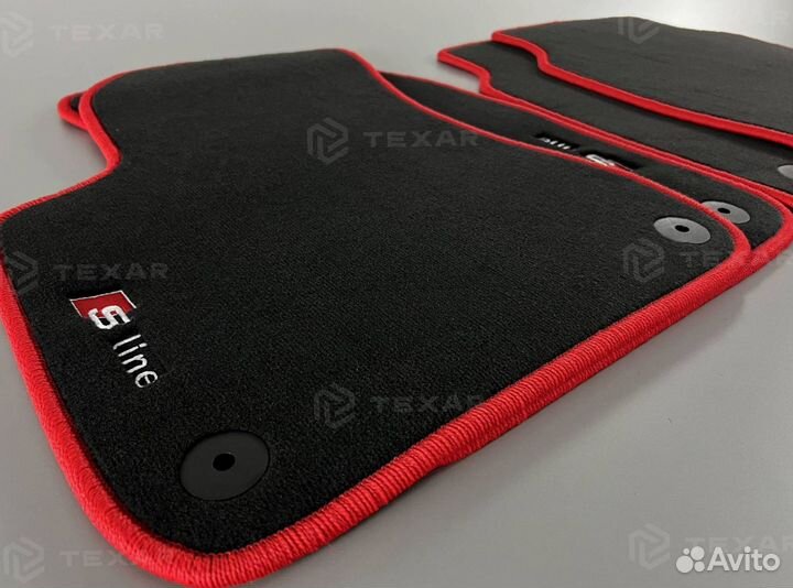 Коврики для Audi A8 III Long (D4) ворсовые