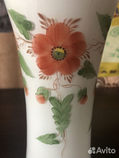 Ваза молочное стекло СССР
