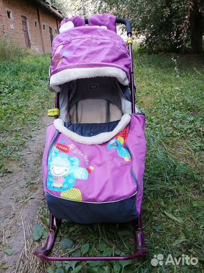 Коляска санки