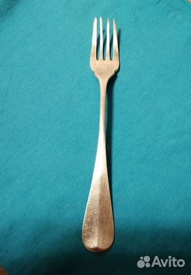 Старинная немецкая вилка.Клеймо.Монограмма