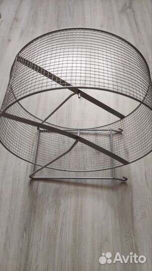 Колесо металлическое для грызунов, сетка