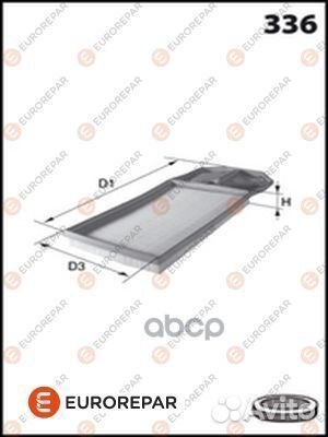 Фильтр воздушный '1611155680 eurorepar